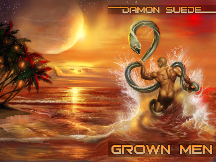 Grown Men by Damon Suede (full wrap cover)